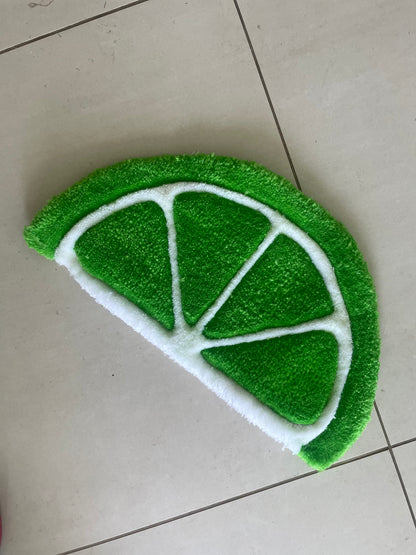 Lime Wedge Rug