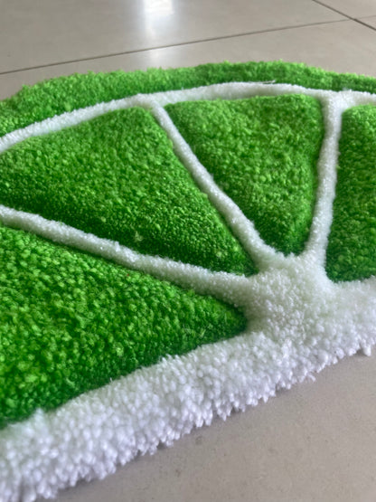 Lime Wedge Rug